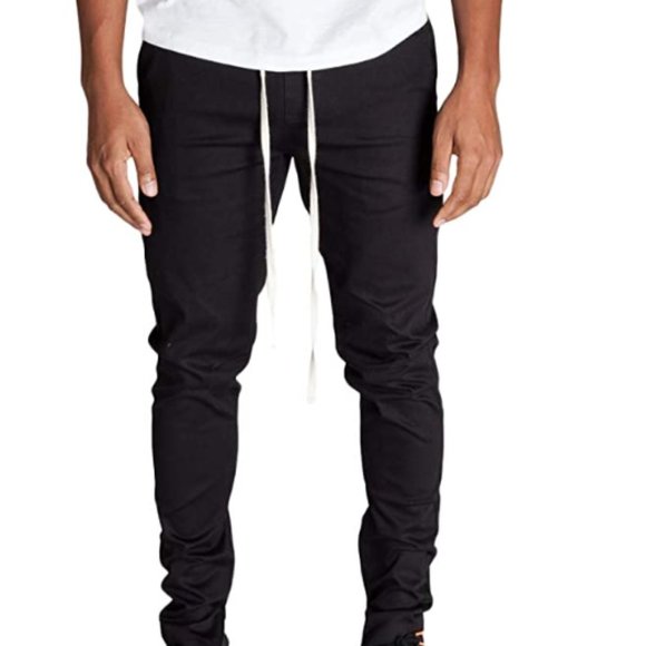 Men's Tapered Skinny Fit Stretch Twill Cotton